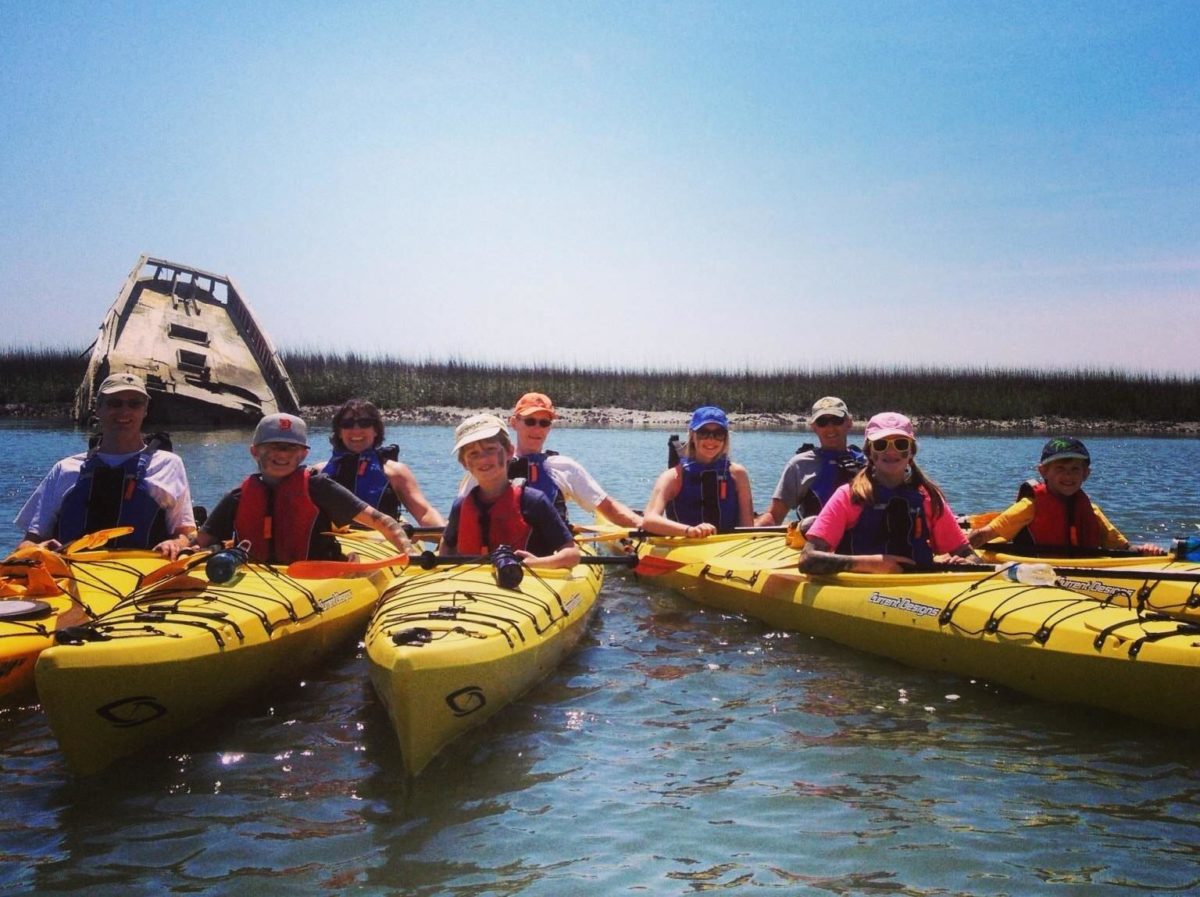 Kayak with Family